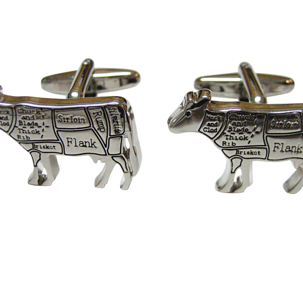 Beef Butchers Cut Cufflinks